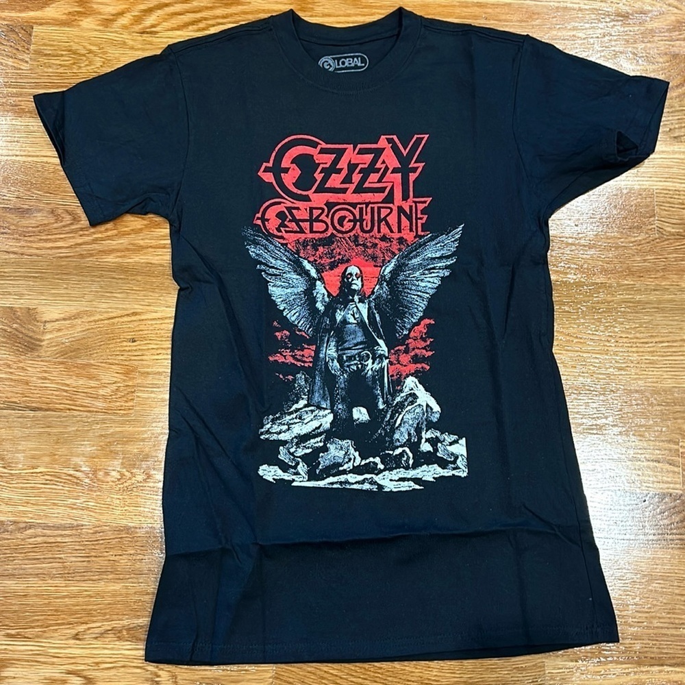 Ozzy Osbourne Black Graphic Tee